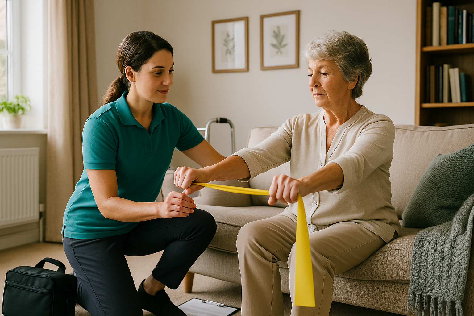 Home visit physiotherapy in Lichfield, Staffordshire